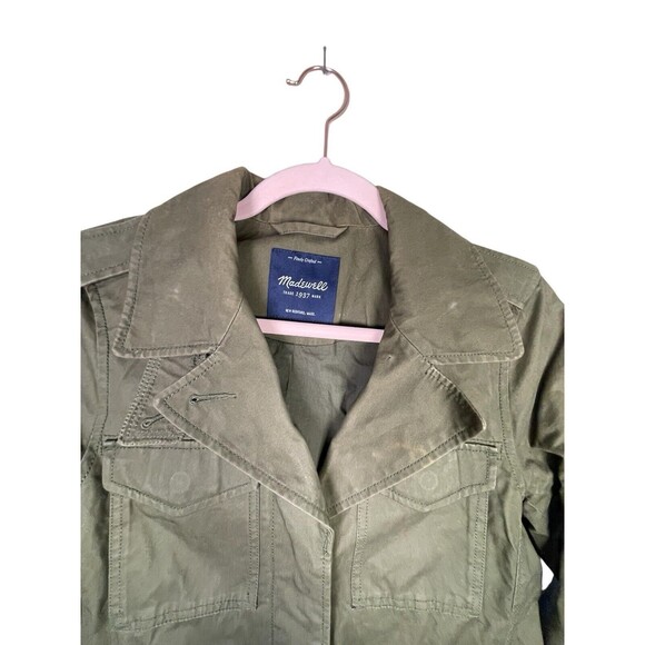 Madewell Olive Utility Jacket - Picture 5 of 16